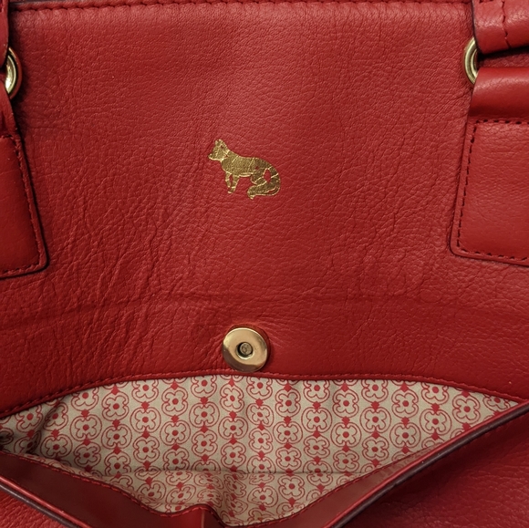 Emma Fox red gorgeous laptop bag - Picture 2 of 9